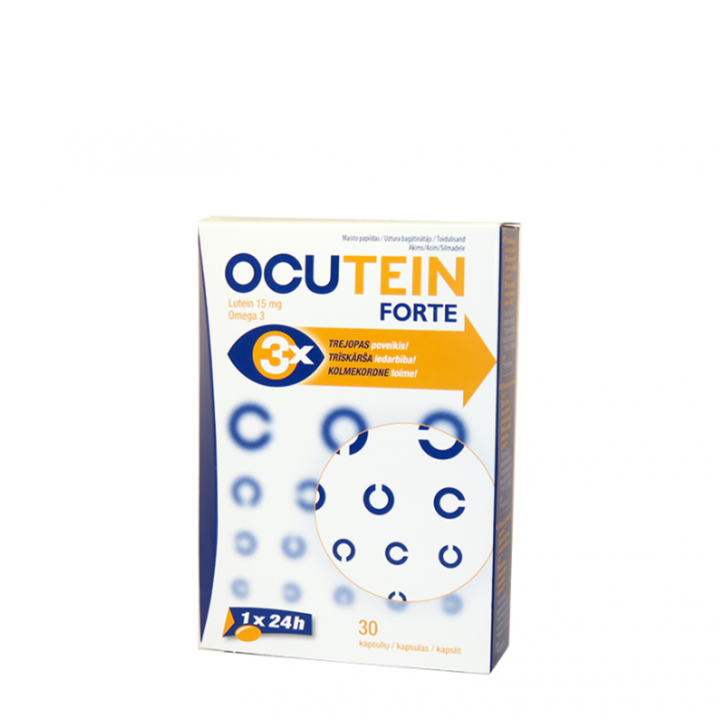 OCUTEIN FORTE 15mg kapsulas N30